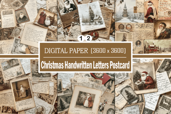 Download Vintage Christmas Handwritten Letters - Handwritten letters Collection